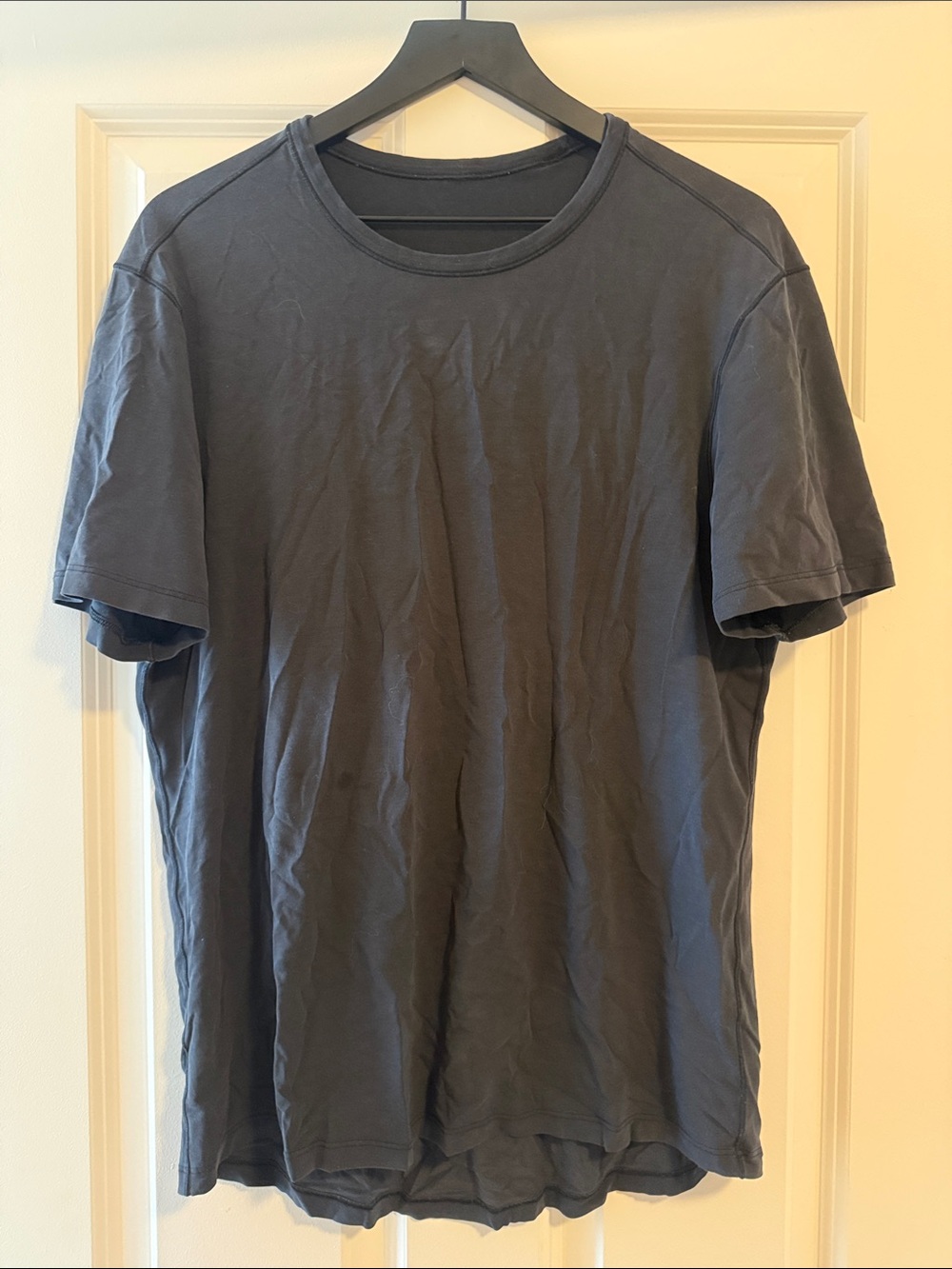Lululemon 5 Year Basic Tee - Curved Hem - Black